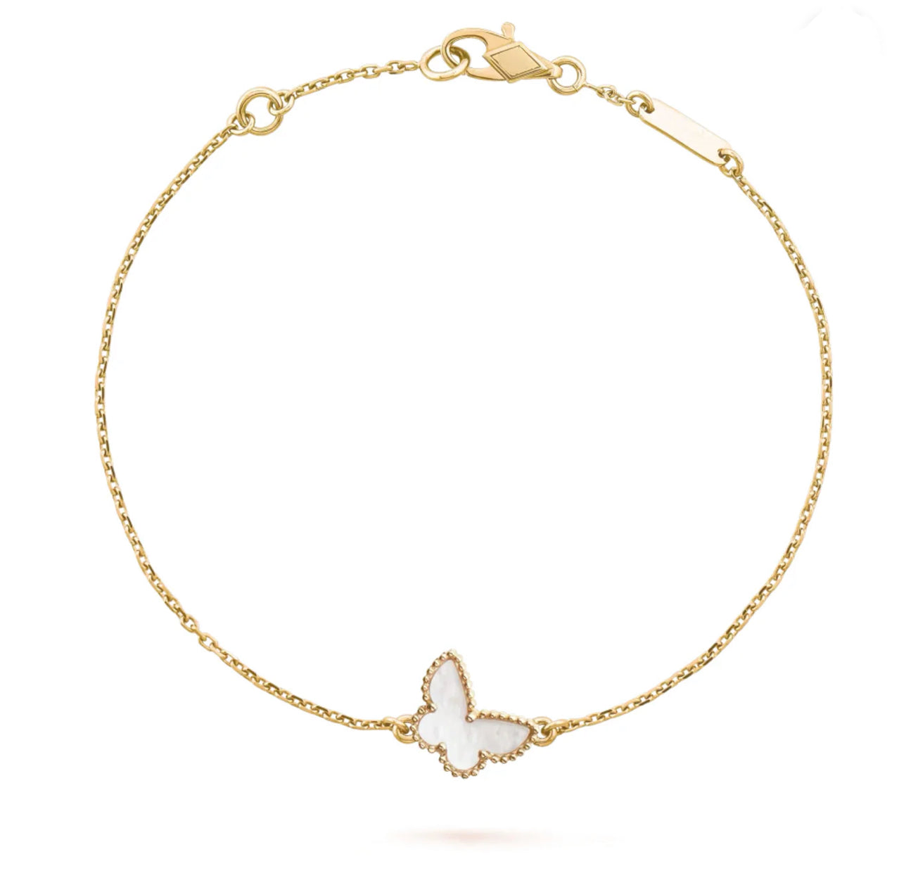 Ella Butterfly Bracelet, 18k Gold Plated