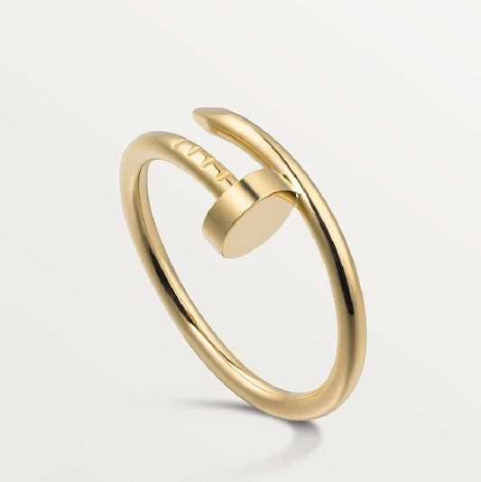 Ella Nail Ring,18k Gold Plated